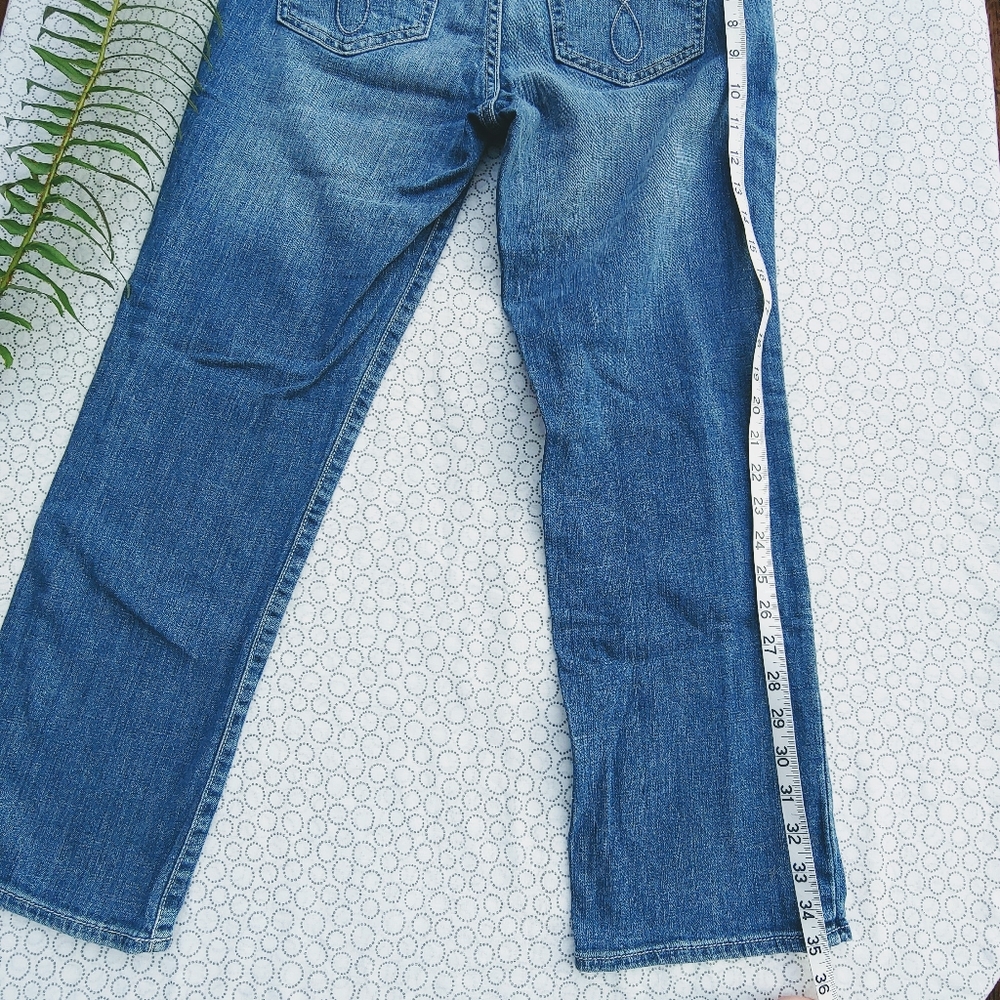 NWOT Calvin Klein Boyfriend Skinny Jeans 10P - Picture 6 of 7